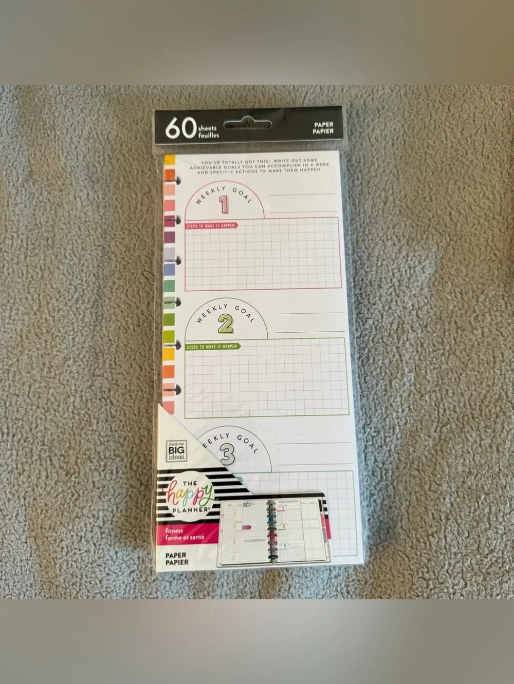 Set of 8  Happy Planner & Capitol Chic Designs Stationery - Notebooks, Stickers